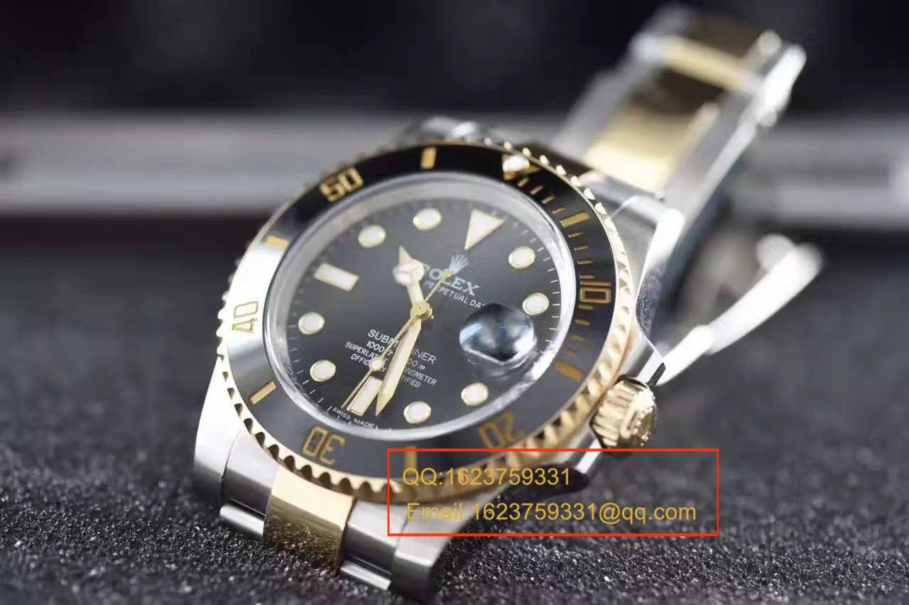 【视频解析】N Factory V7版1:1 Replica Copy  Watches 之 Rolex  Submariner 型116612-LN-97203《18K真金版》 / RCF125