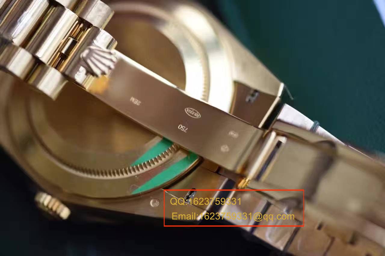 【EW Factory 1:1 top  Replica Copy  Watches 】 Rolex  Day-Date 型系列228238香槟色表盘 wrist watches  / RBA120