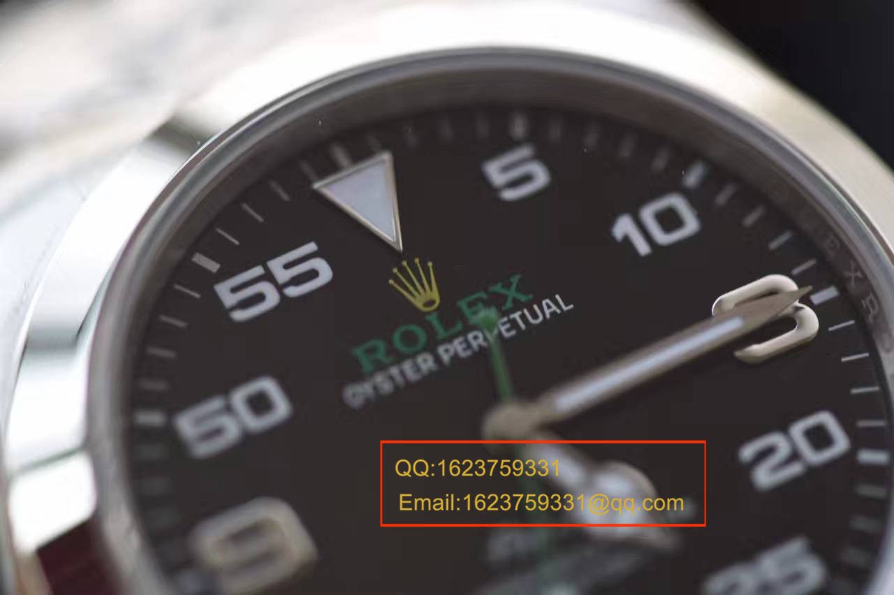 【N Factory  Perfect  Copy  Watches 最强V7版】 top  Replica Copy 空霸“卷土重来”  Rolex Air-King男士 Watches  / RBB110