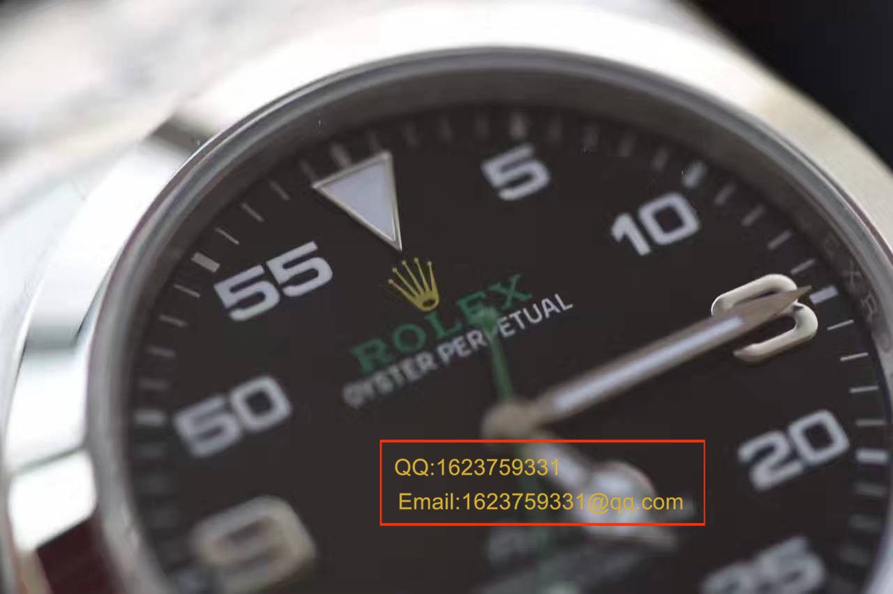 【N Factory  Perfect  Copy  Watches 最强V7版】 top  Replica Copy 空霸“卷土重来”  Rolex Air-King男士 Watches  / RBB110
