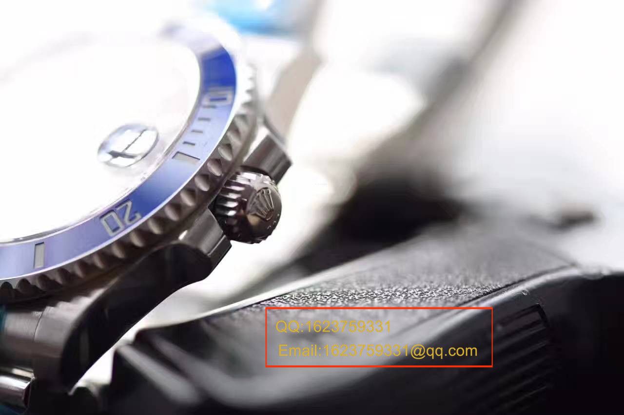 【NOOB Factory 1:1 Copy  Watches V7版本】 Rolex  Submariner 型系列116619LB-97209 蓝水鬼 / RBC004