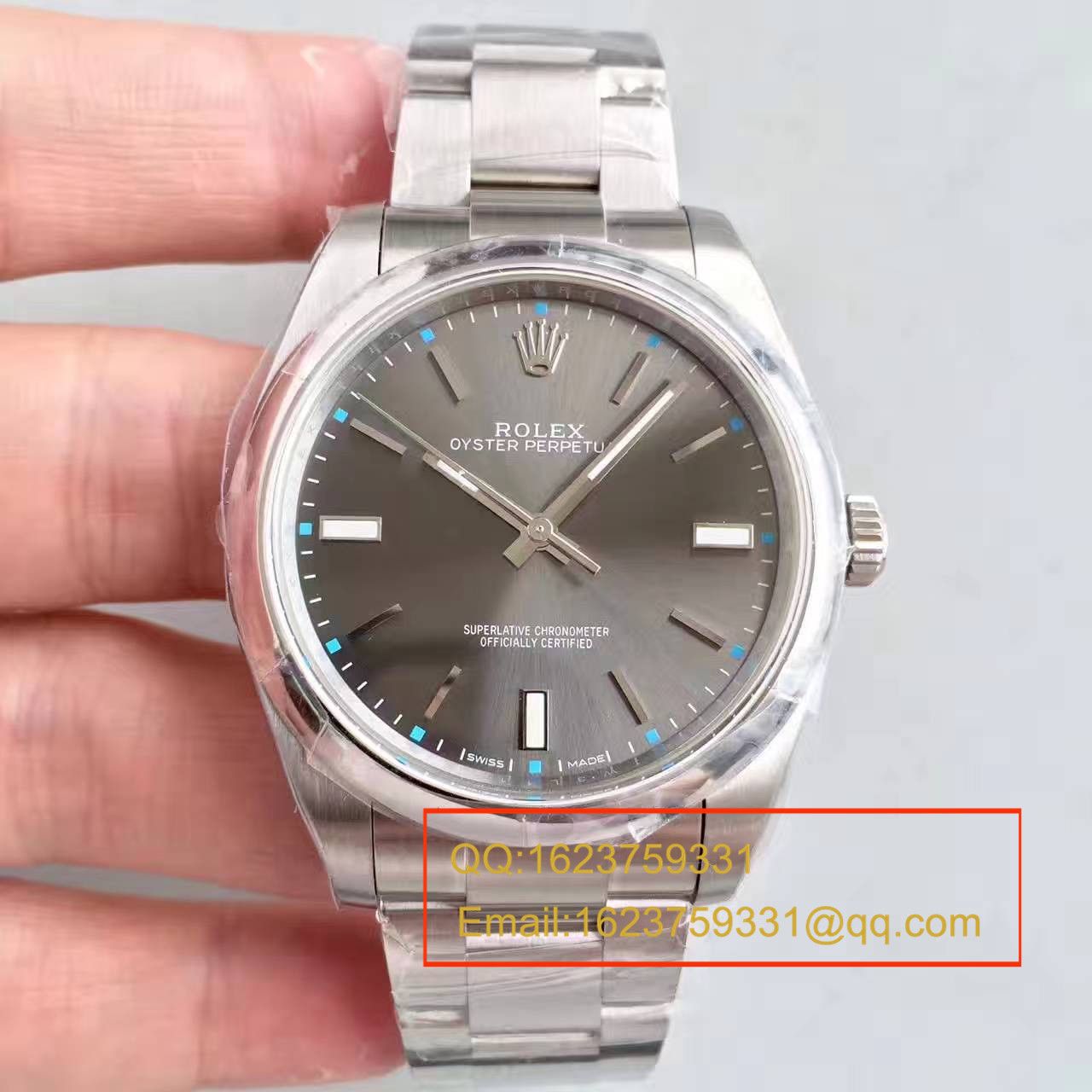 【JF Factory 1:1 top  Replica Copy  Watches 】 Rolex  oyster perpetual 动系列114300蓝盘 wrist watches  