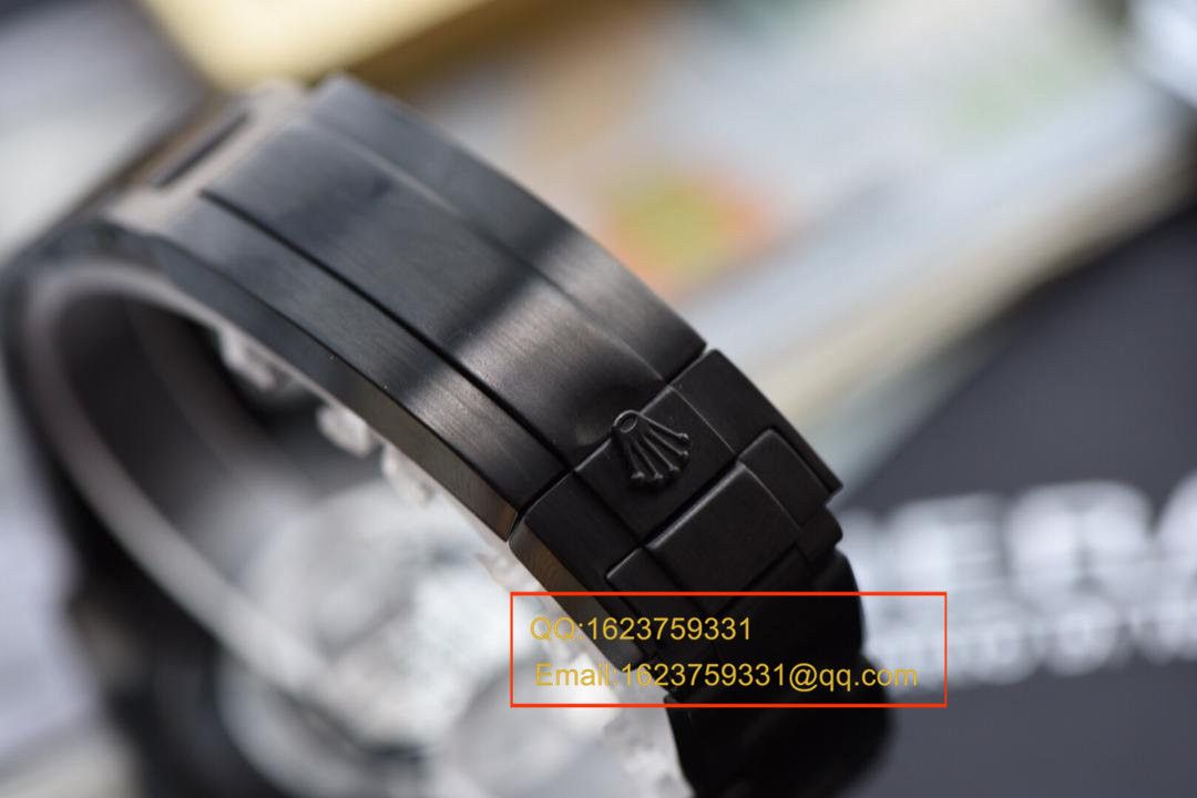 【实拍图鉴赏】N Factory  Rolex 黑鬼王、45MM直径、蓝宝石镜面、 Composite 表圈！N Factory 出品，必是精品！ / RAH104