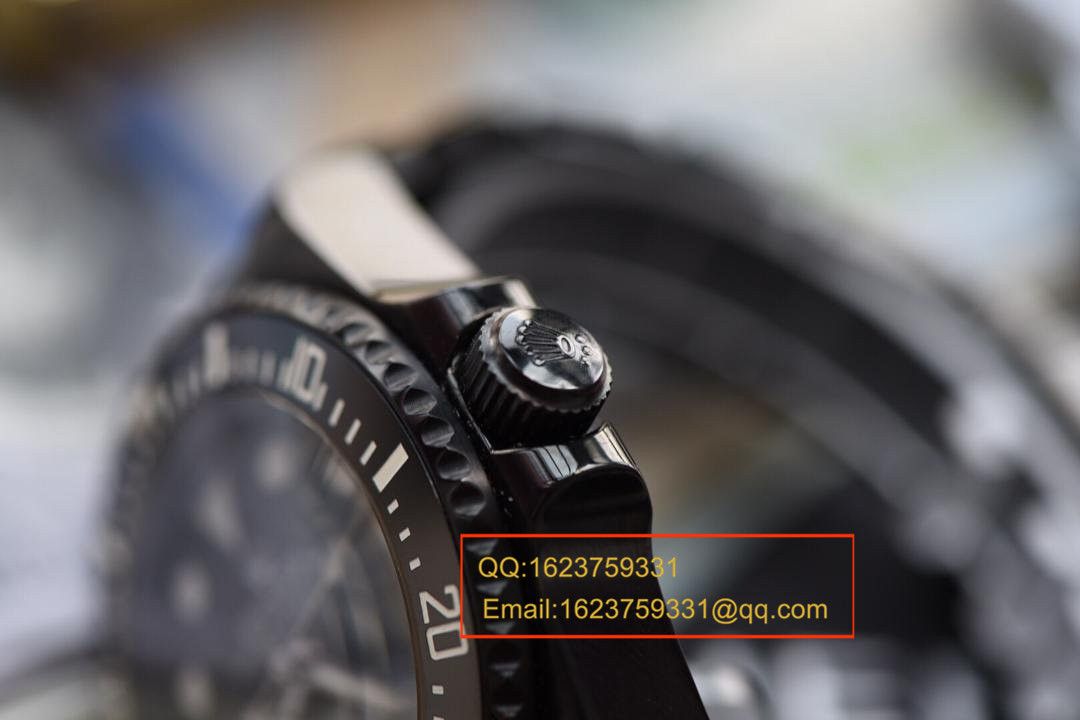 【实拍图鉴赏】N Factory  Rolex 黑鬼王、45MM直径、蓝宝石镜面、 Composite 表圈！N Factory 出品，必是精品！ / RAH104