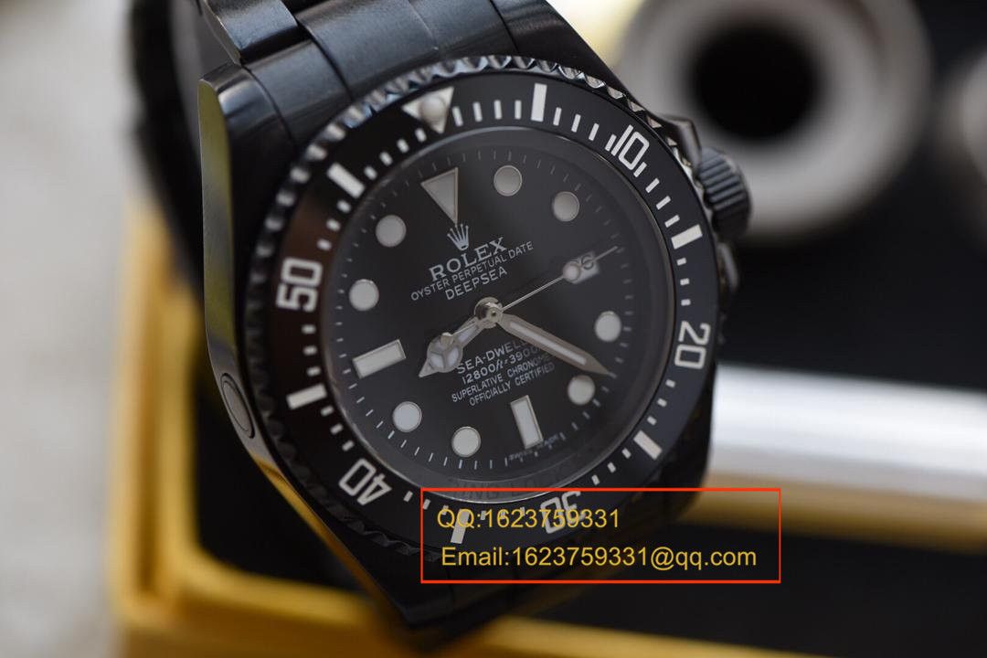 【实拍图鉴赏】N Factory  Rolex 黑鬼王、45MM直径、蓝宝石镜面、 Composite 表圈！N Factory 出品，必是精品！ / RAH104