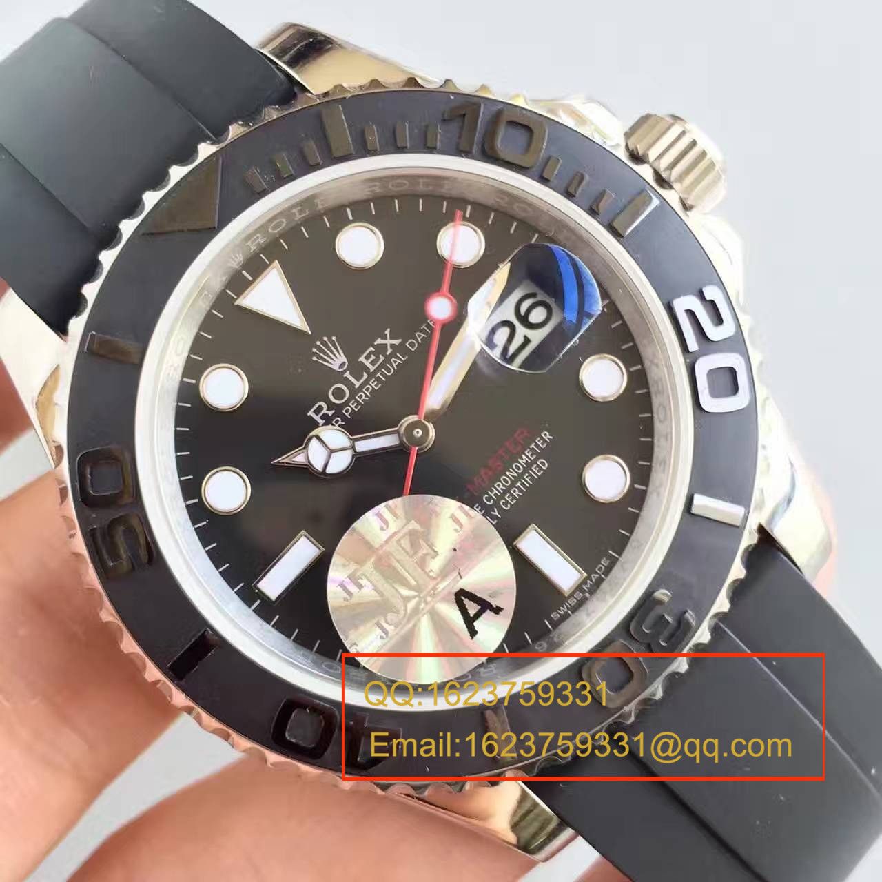 【JF Factory  Perfect  Replica Copy  Watches 】 Rolex  Yacht-Master 系列116655精钢男士机械 wrist watches  