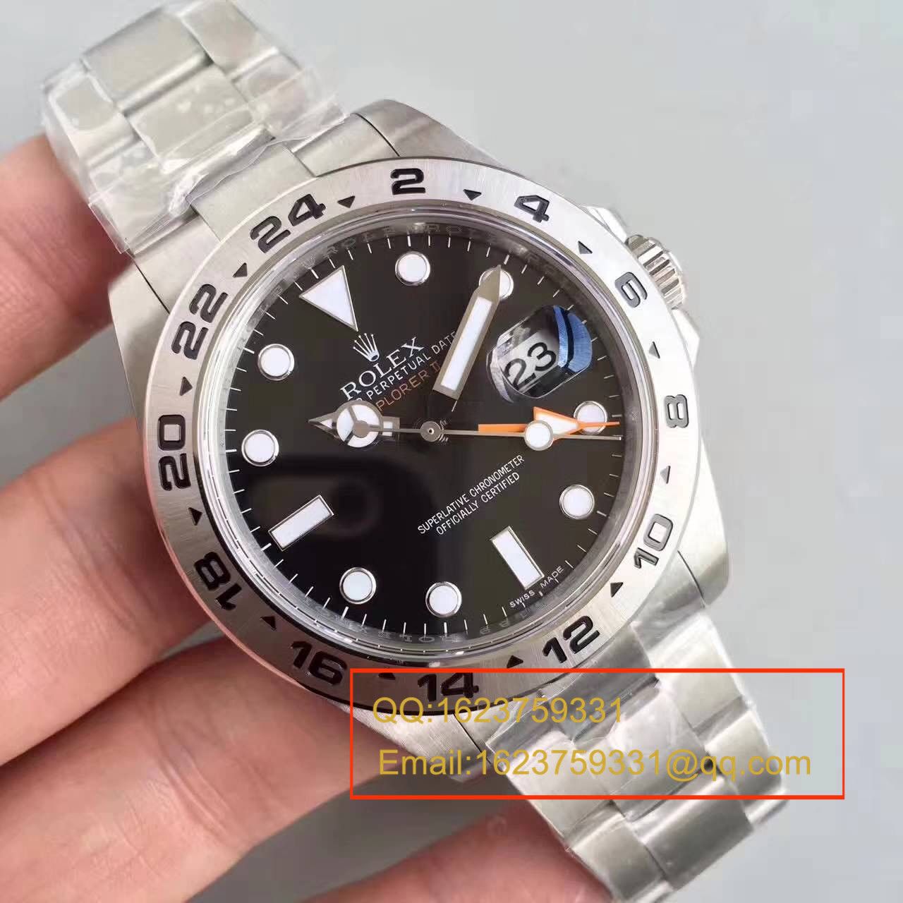 【N Factory V7版1:1 High quality  Knockoff  Watches 】ROLEX Rolex EXP2探险家型系列探险者二代216570-77210 黑盘 wrist watches  / RBG050