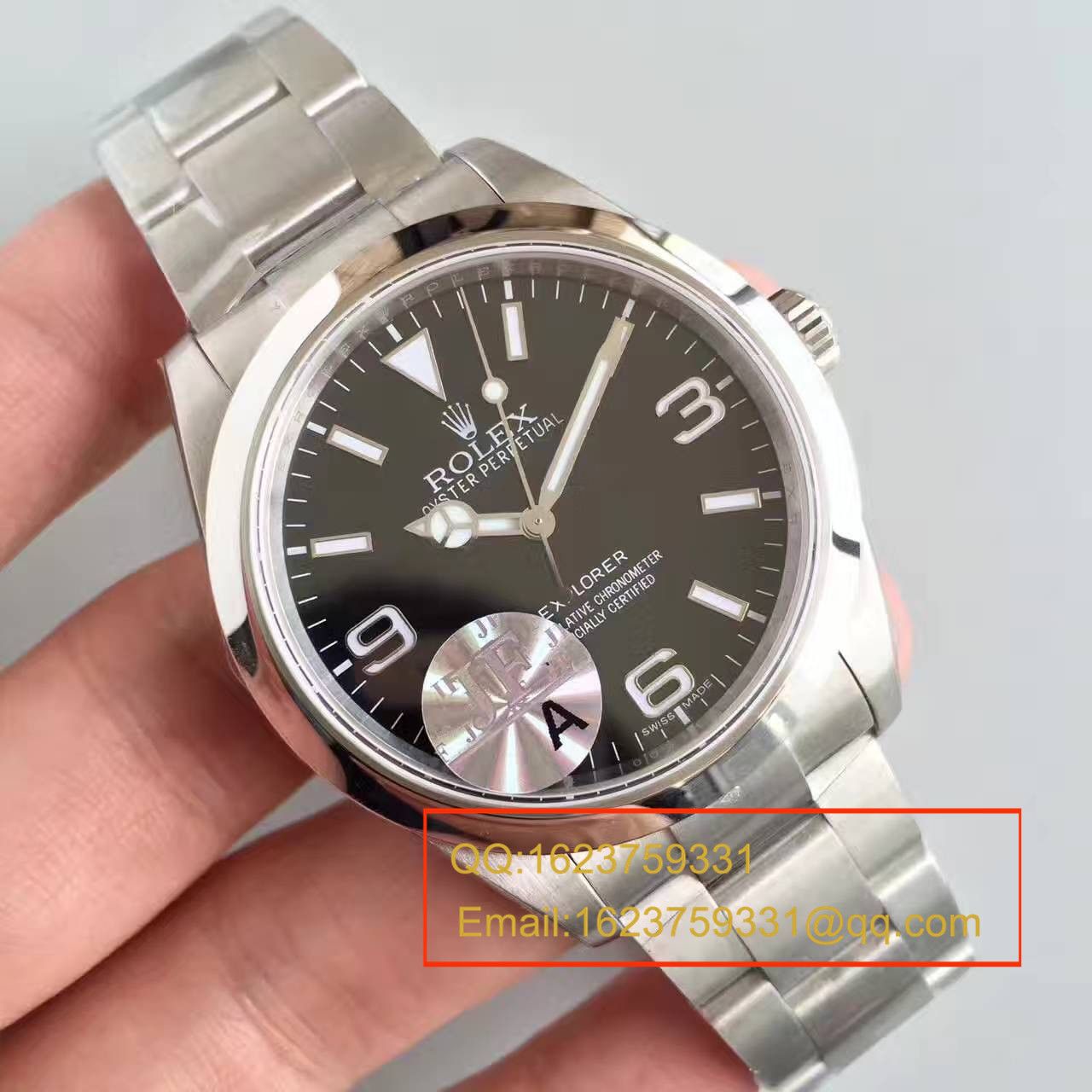 【JF Factory 1:1 Replica Copy  Watches 】 Rolex  探险者一代EXP1 （V10S） top 版 214270-77200 黑盘 wrist watches  / R137