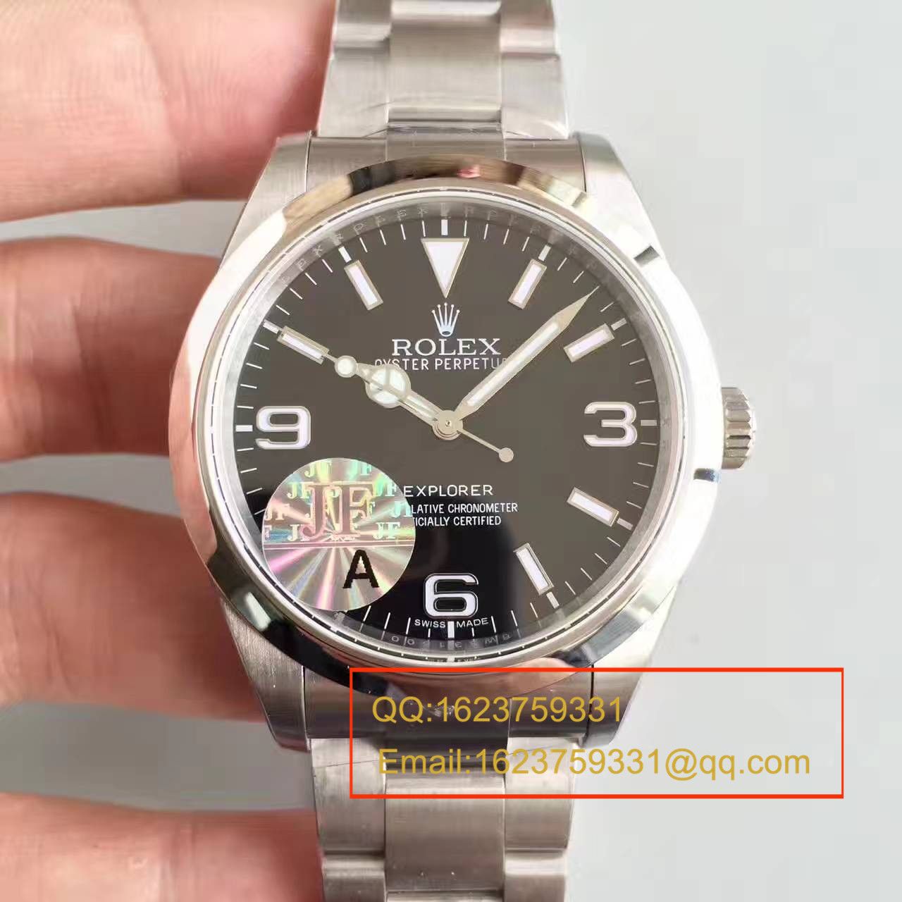 【JF Factory 1:1 Replica Copy  Watches 】 Rolex  探险者一代EXP1 （V10S） top 版 214270-77200 黑盘 wrist watches  / R137