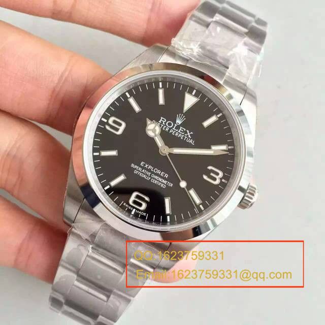 【N Factory  High quality  Knockoff  Watches 最强V7版】 Rolex EXP探险者一代214270-77200男表（探险家369） / RBA109