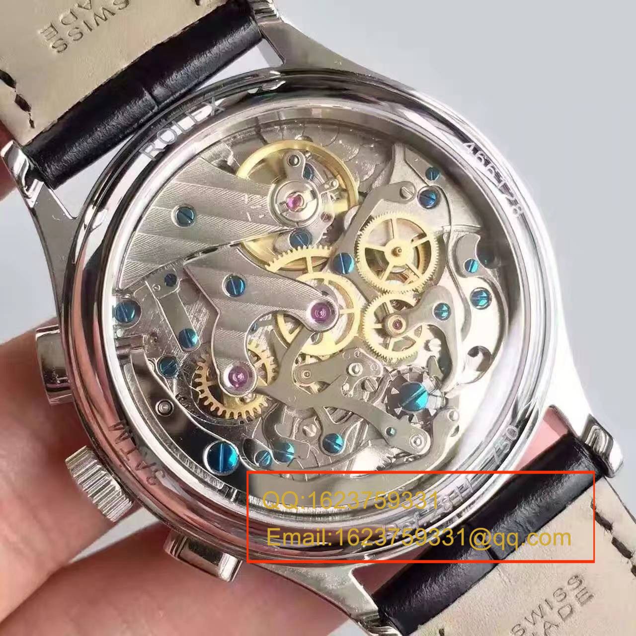 【台湾 Factory 1:1 Replica Watches 】 Rolex 复古款多功能手动计时 wrist watches  / R134
