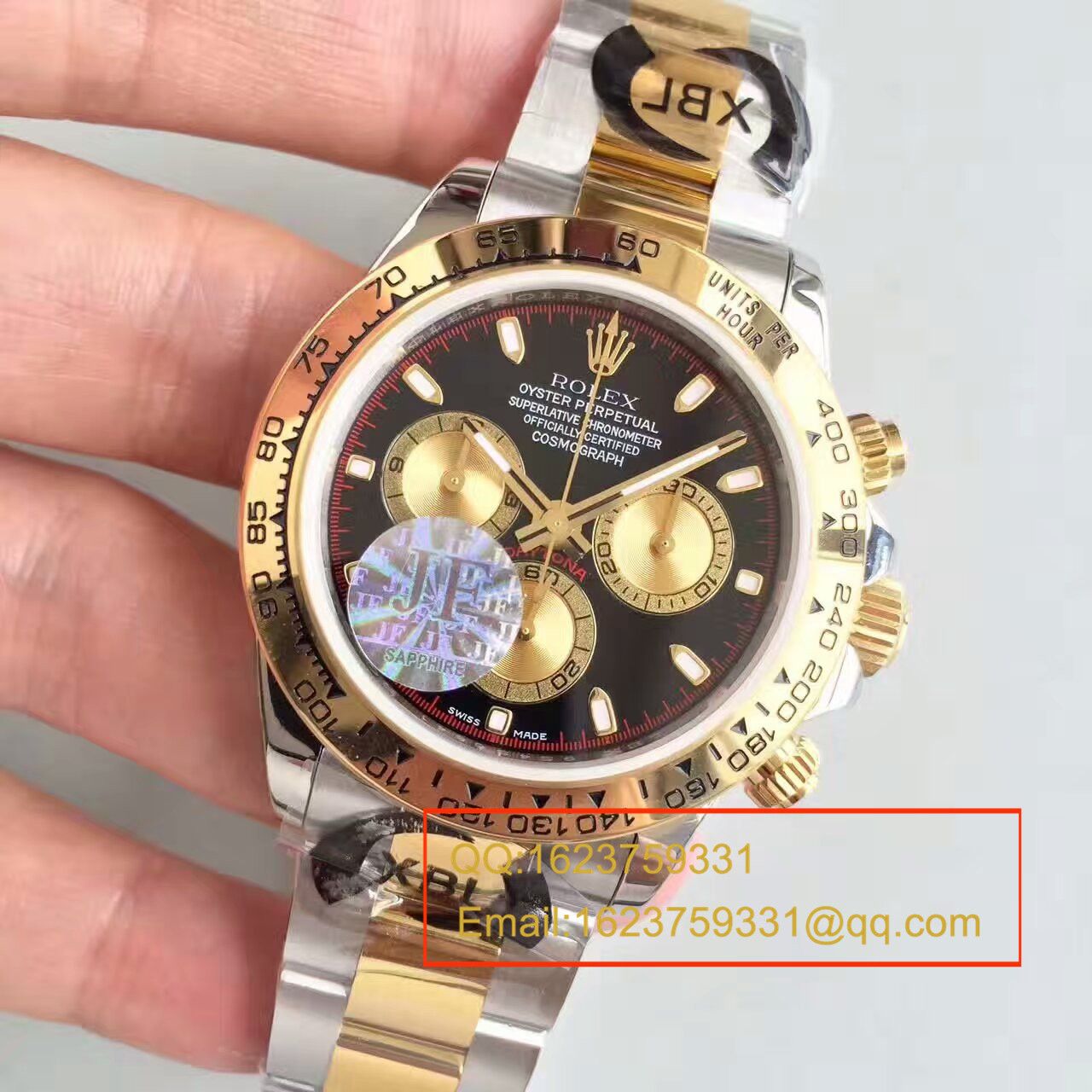 【JF Factory 1:1 High quality  Replica Watches 】 Rolex  Cosmograph Daytona  Ditongna 系列116503金盘男士机械 wrist watches  / R102