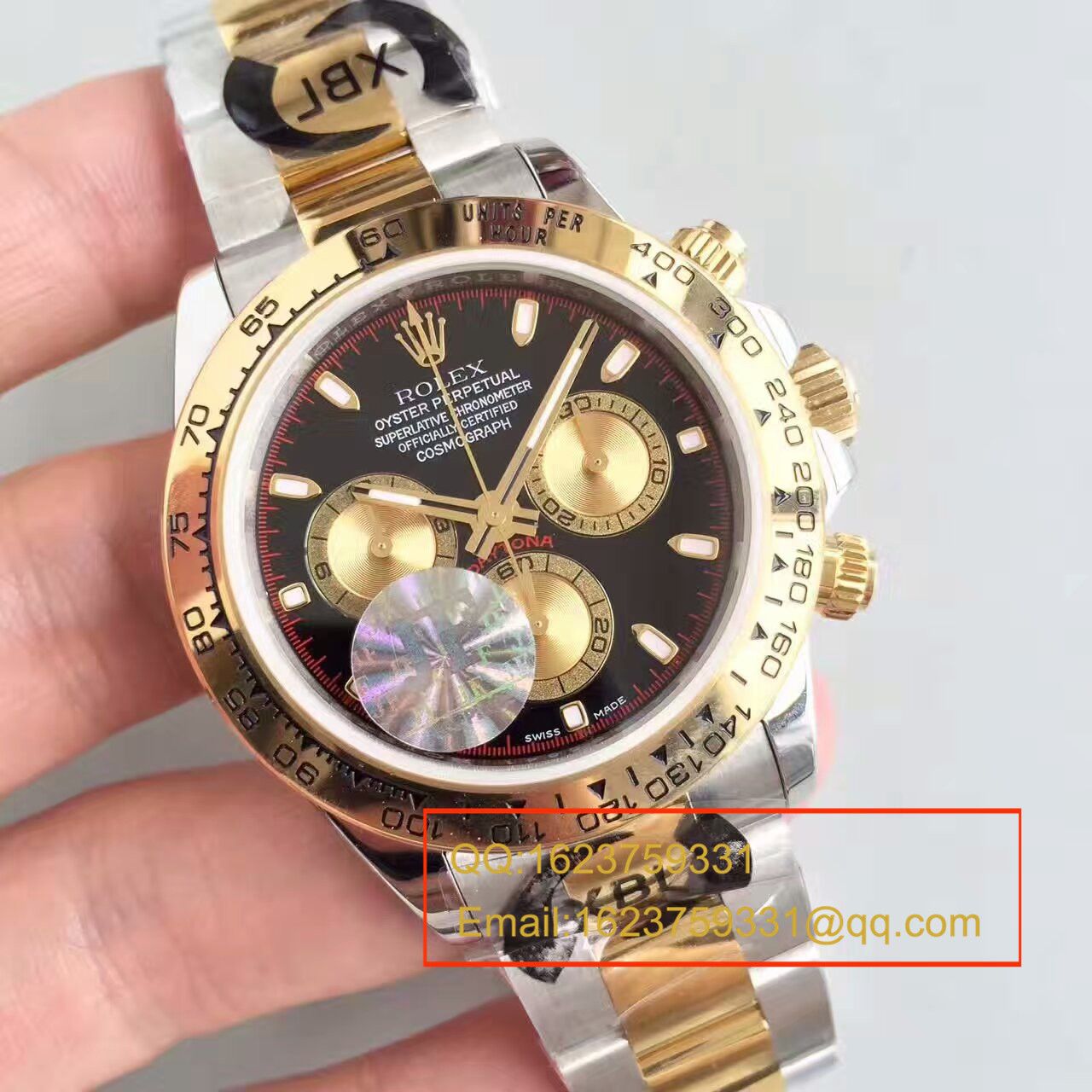 【JF Factory 1:1 High quality  Replica Watches 】 Rolex  Cosmograph Daytona  Ditongna 系列116503金盘男士机械 wrist watches  / R102