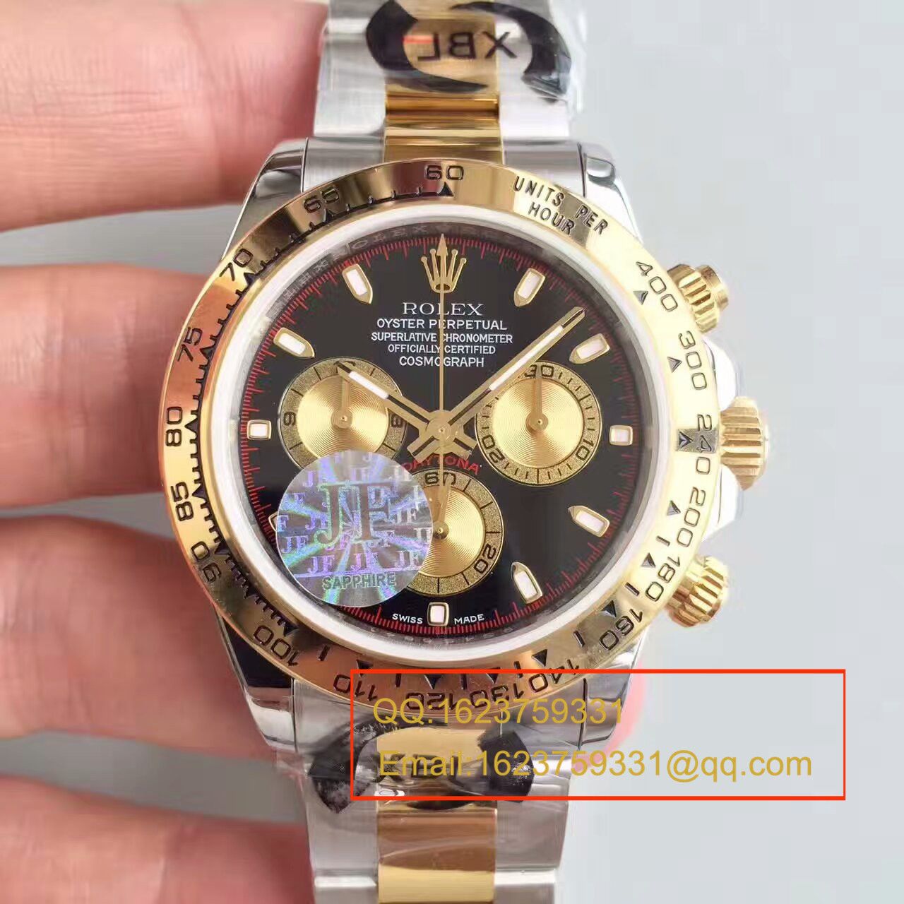 【JF Factory 1:1 High quality  Replica Watches 】 Rolex  Cosmograph Daytona  Ditongna 系列116503金盘男士机械 wrist watches  / R102