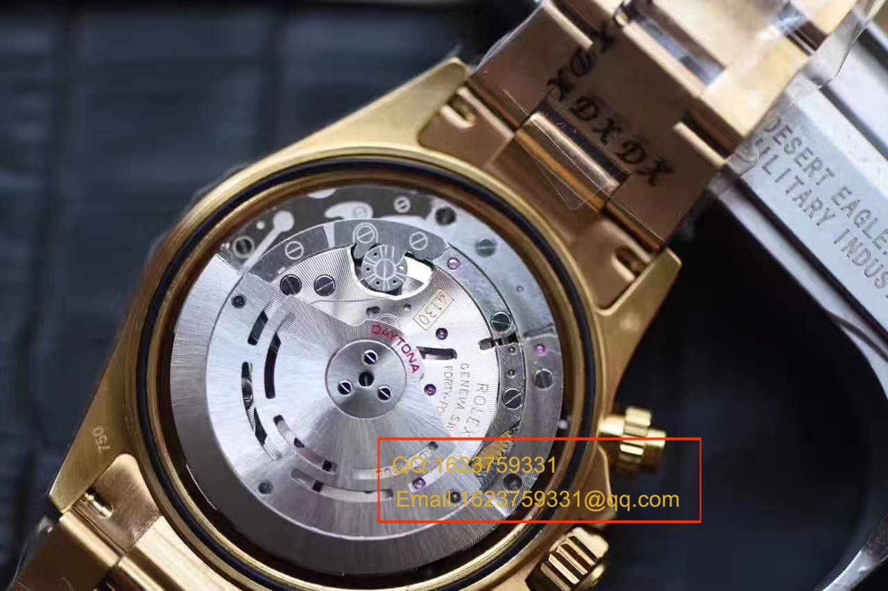 【台湾 Factory  Perfect  High quality  Replica Watches 】 Rolex  Cosmograph Daytona  Ditongna 系列116528 蓝色表盘 wrist watches  / RBB183
