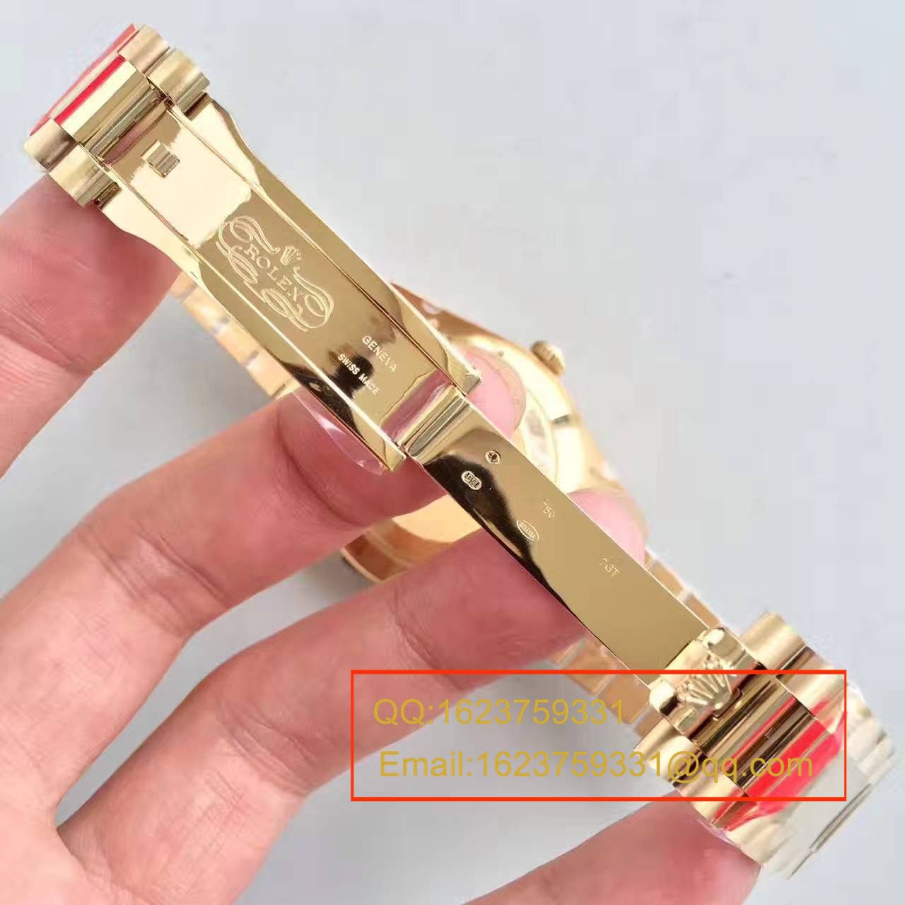 【NOOB Factory  Perfect  Replica Watches 】 Rolex  Day-Date 型系列218238-83218 白盘 wrist watches  / RBE167