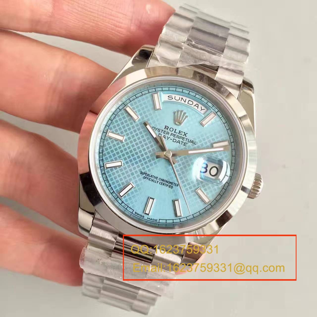 【N Factory  Perfect  Knockoff  Watches 】 Rolex  Day-Date 型系列228206-83416机械 wrist watches  / RBE047