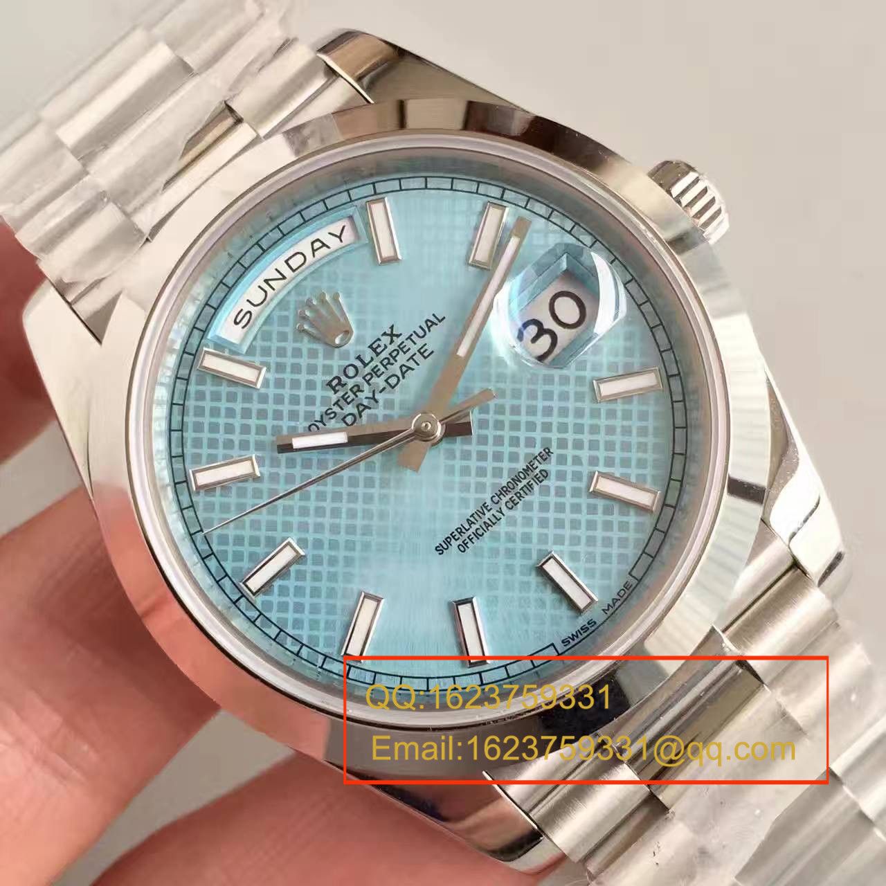 【N Factory  Perfect  Knockoff  Watches 】 Rolex  Day-Date 型系列228206-83416机械 wrist watches  / RBE047