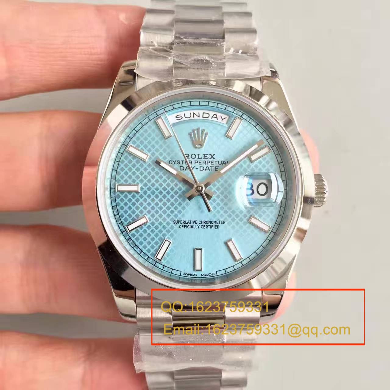 【N Factory  Perfect  Knockoff  Watches 】 Rolex  Day-Date 型系列228206-83416机械 wrist watches  / RBE047