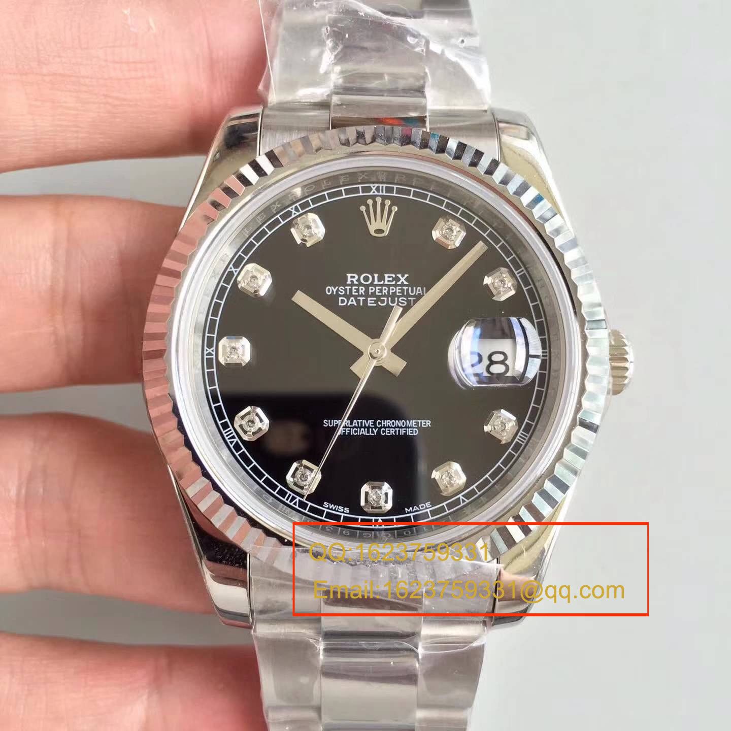 【N Factory 1:1 Replica Copy  Watches 】 Rolex   Datejust 系列116334-72210 G wrist watches  / RBD075
