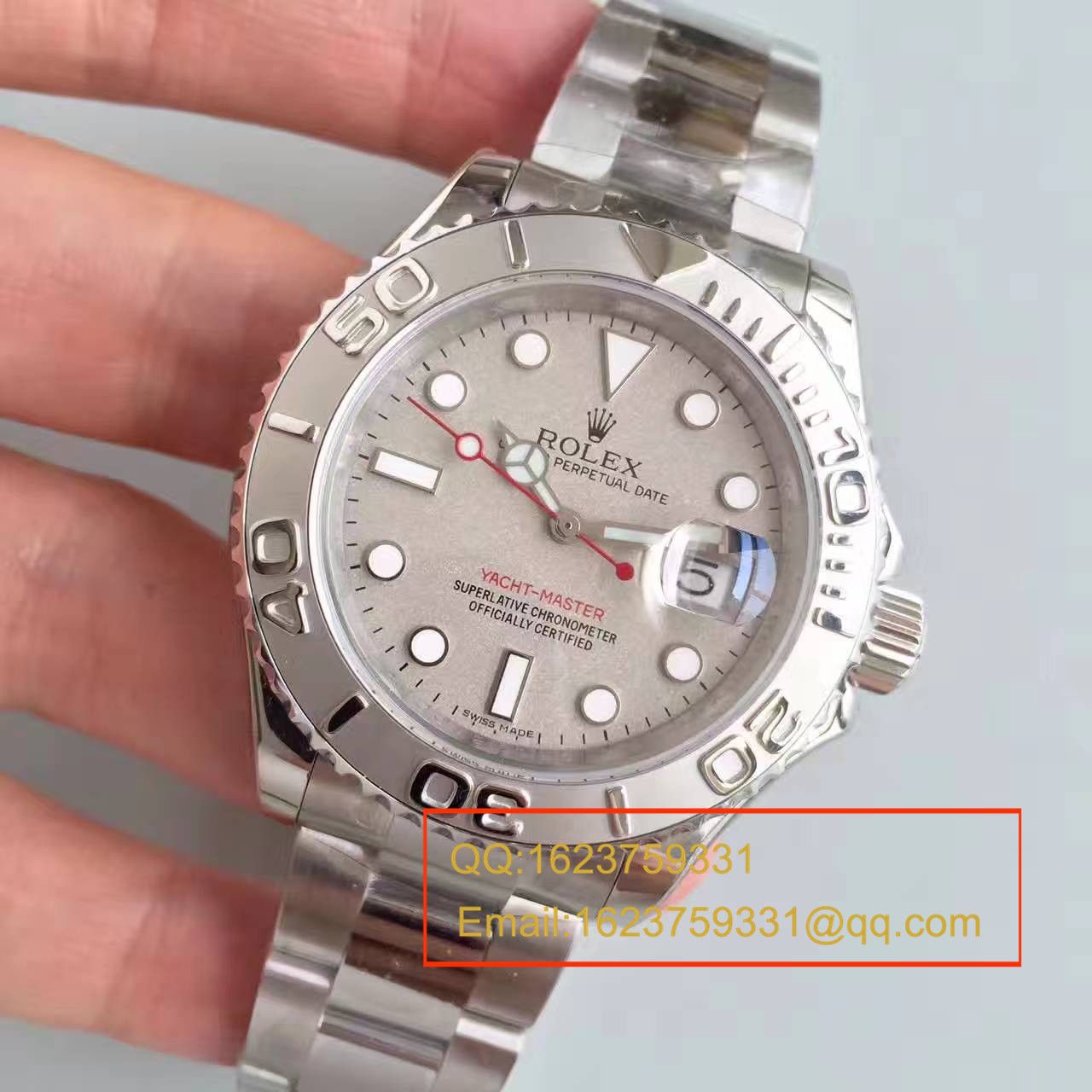 【NOOB Factory 1:1 High quality  Knockoff  Watches 】 Rolex  Yacht-Master 系列116622-78760 银盘 wrist watches  / RBA020