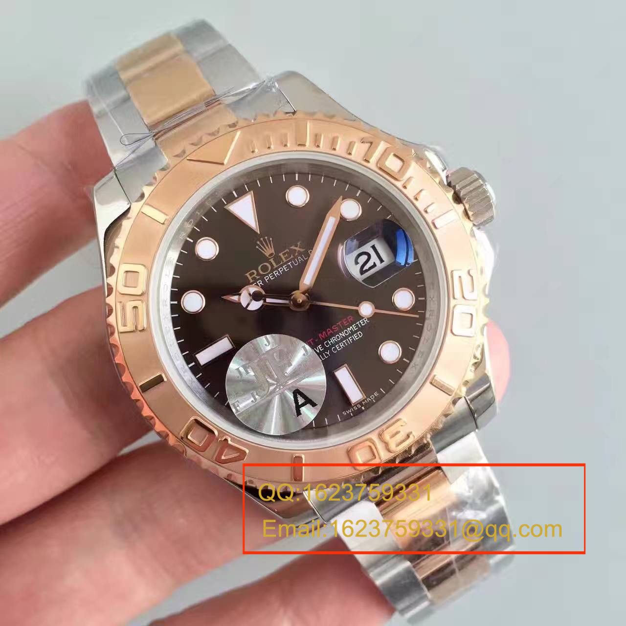 【JF Factory  Perfect  Replica Copy  Watches 】 Rolex  Yacht-Master 系列116621-78801男士机械 Watches  / RBC042