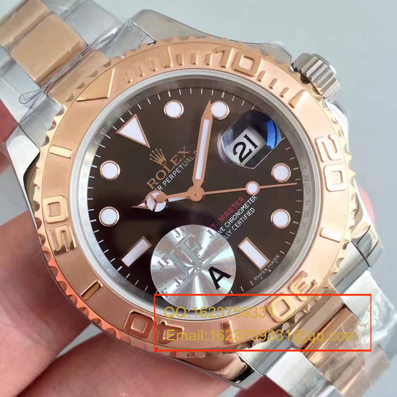 【JF Factory  Perfect  Replica Copy  Watches 】 Rolex  Yacht-Master 系列116621-78801男士机械 Watches  / RBC042