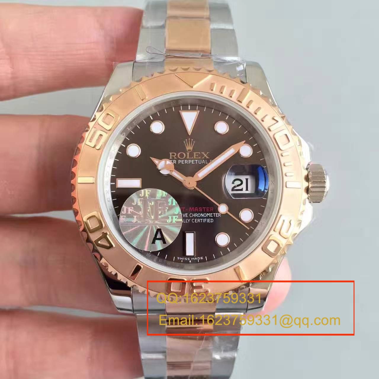 【JF Factory  Perfect  Replica Copy  Watches 】 Rolex  Yacht-Master 系列116621-78801男士机械 Watches  / RBC042