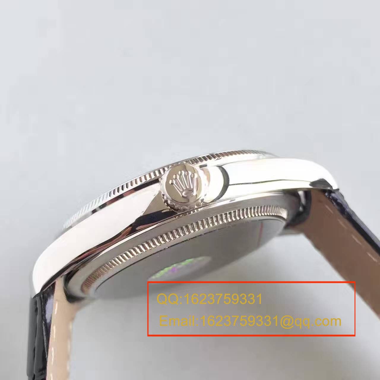 【MK Perfect  Knockoff 】 Rolex 切利尼系列50509白盘男士机械 Watches  / R076