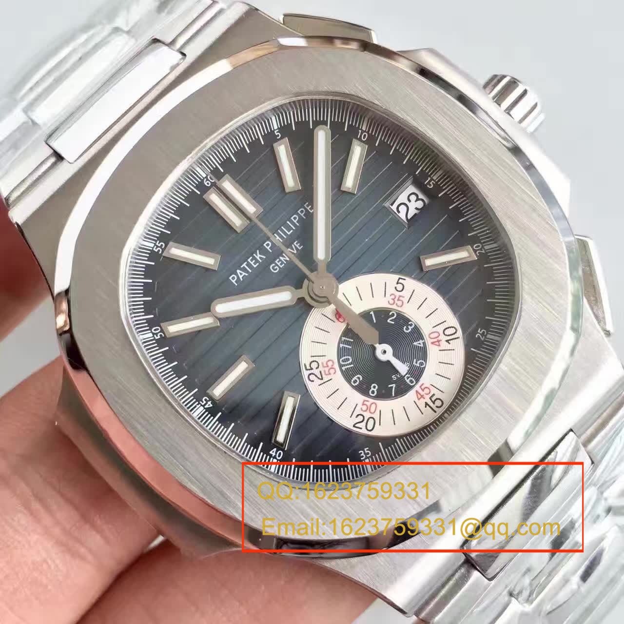 【BP Factory  High quality 精 Replica Watches 】 PATEK PHILIPPE -Nautilus Nautilus 运动系列5980/1A-001机械男表 / BD161A