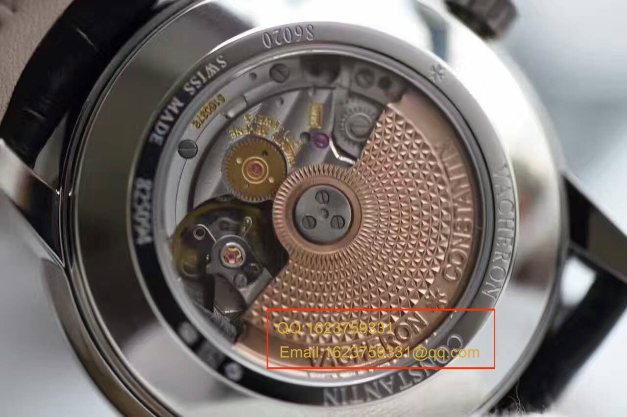 【独家视频测评 Perfect  High quality  Replica 】Vacheron Constantin  Patrimony传承系列日历飞返86020/000G-9508 wrist watches  / JSB0148