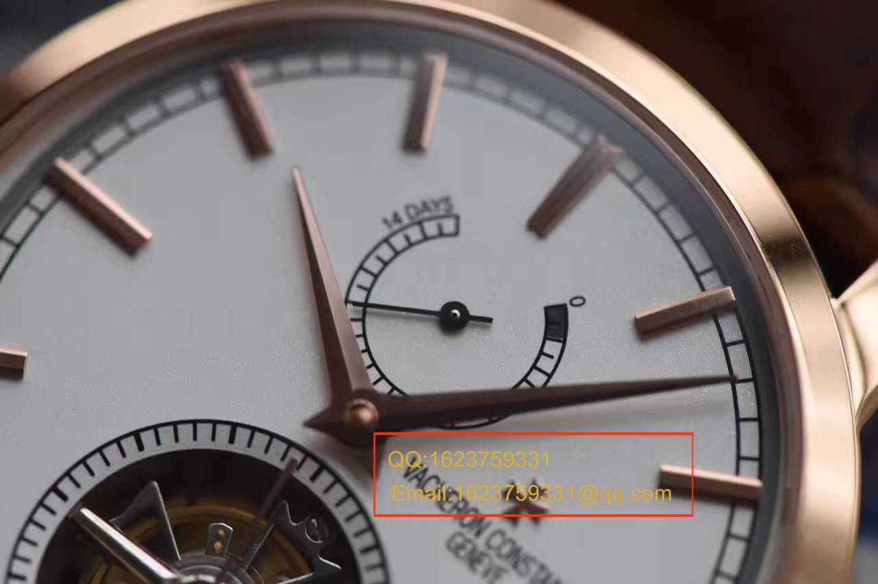 【TF Factory  Perfect  Copy  Watches 】Vacheron Constantin  TRADITIONNELLE马耳他 Tourbillon 系列89000/000R-9655 wrist watches  / JSDF178