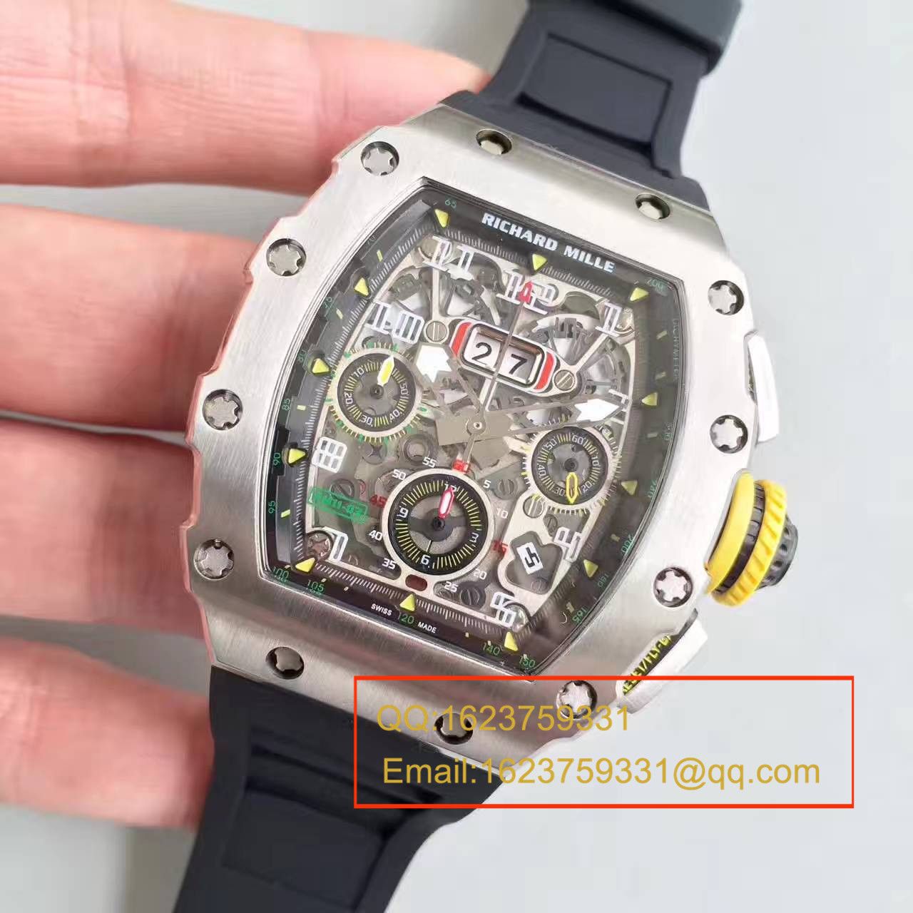 【RM Factory  Perfect  High quality  Replica Watches 】RICHARD MILLE 男士系列 RM 11-03 V2升级版 wrist watches  / RM011C