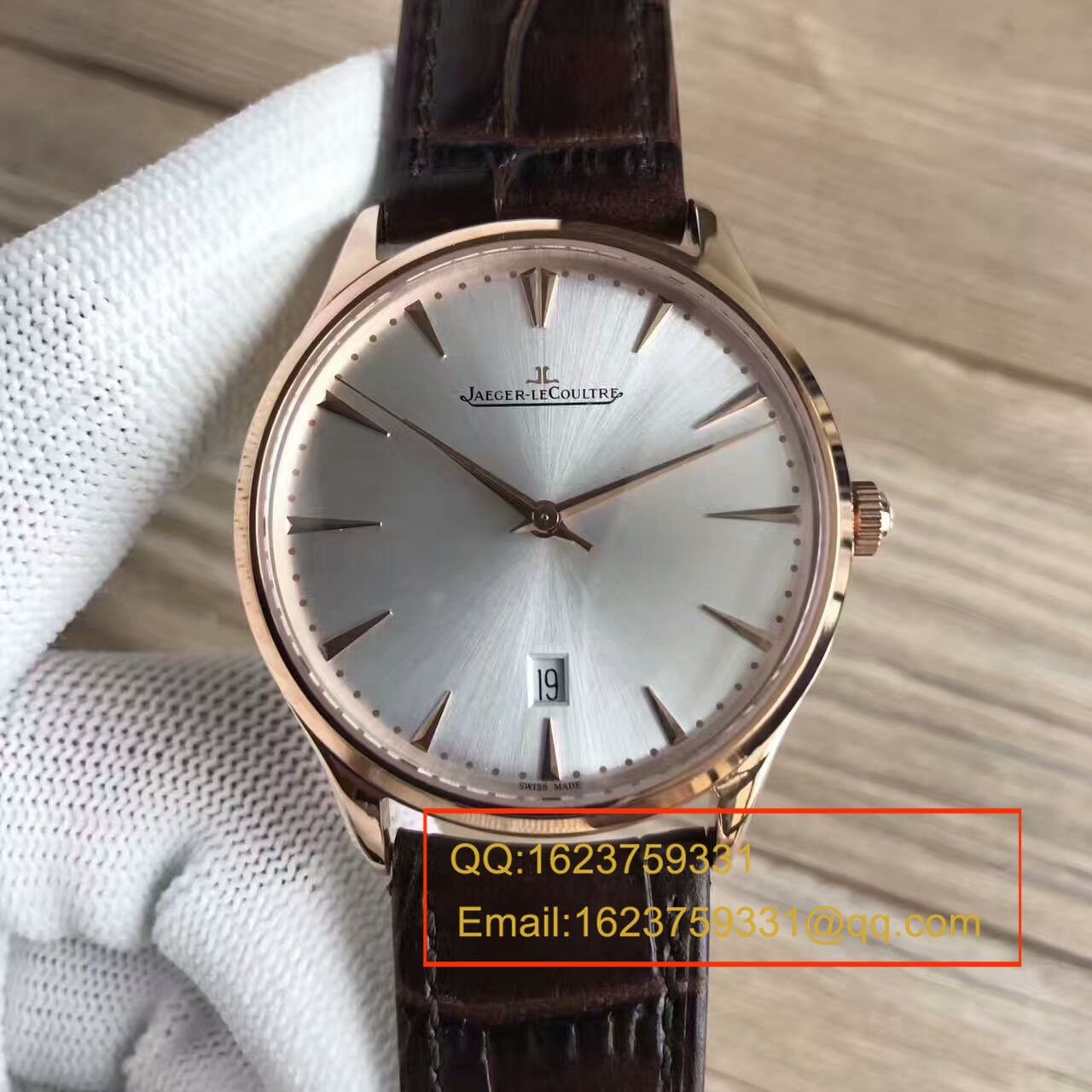 【台湾 Factory 1:1 Replica Watches 】 Jaeger-LeCoultre 超薄大师系列Q1282510 wrist watches  / JJ090