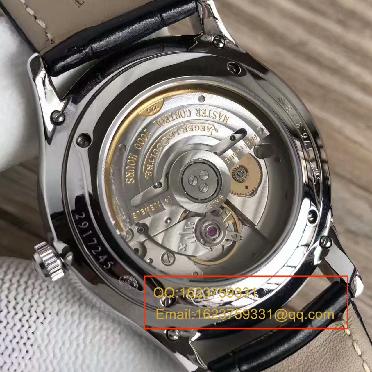 【台湾 Factory 1:1 Replica Watches 】 Jaeger-LeCoultre 超薄日历大师系列Q1288430 wrist watches  / JJ093