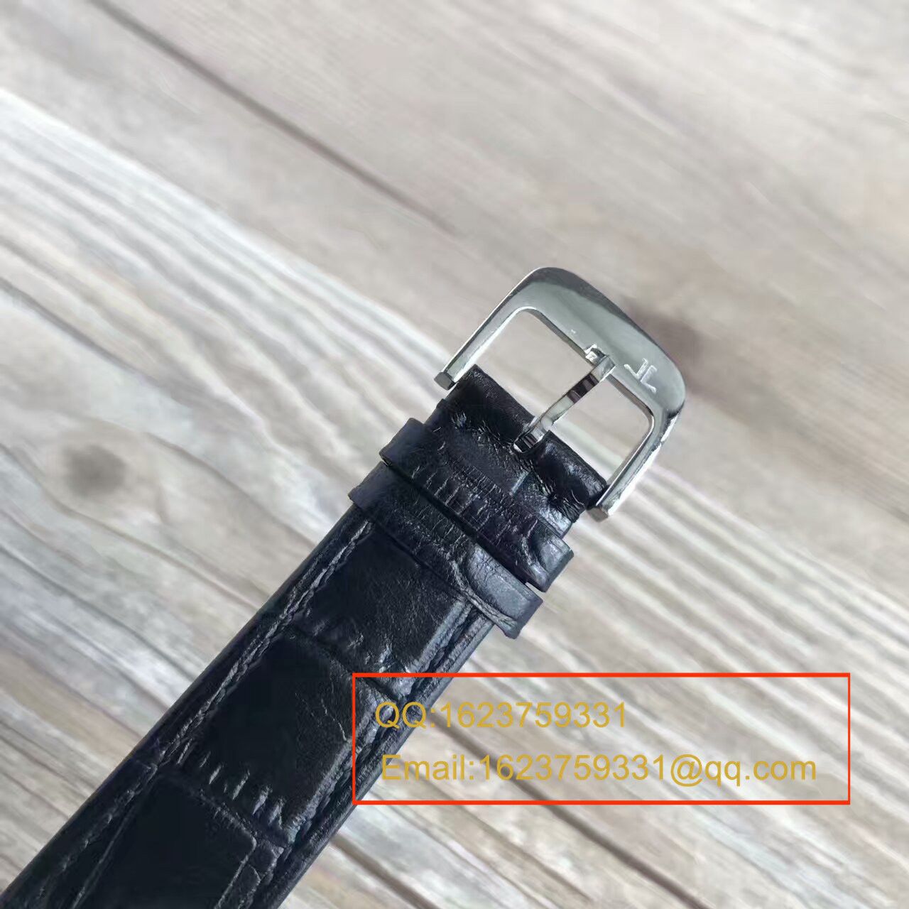 【台湾 Factory  Perfect  Replica Watches 】 Jaeger-LeCoultre 大型超薄日历大师系列男表黑面 / JJ096