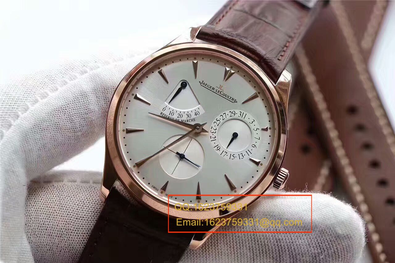 【3A Factory  High quality  Knockoff  Watches 】 Jaeger-LeCoultre 超薄大师系列 wrist watches 系列 《 Jaeger-LeCoultre 小丑新升级版》Q1372520机械 wrist watches  / JJAH062