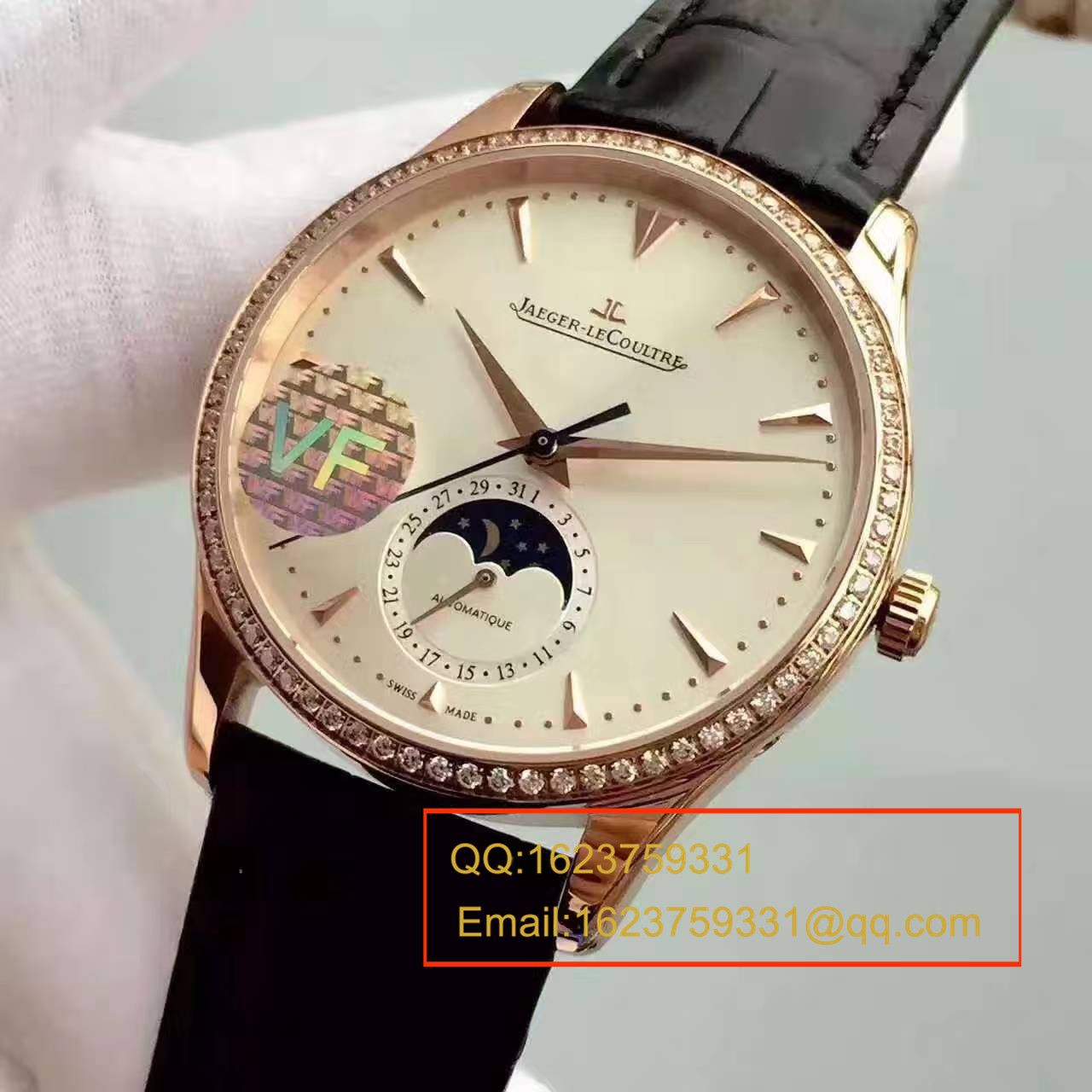 【VF Factory  Perfect  High quality  Replica Watches 】 Jaeger-LeCoultre 大师系列月相大师1362501 wrist watches  / JJ113