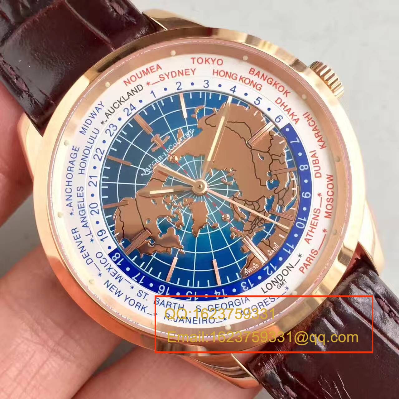 【台湾 Perfect  Replica Copy  Watches 】Jaeger-LeCoultre  地球物理天文台 wrist watches 系列 Q8102520 男士 wrist watches  / JJ045