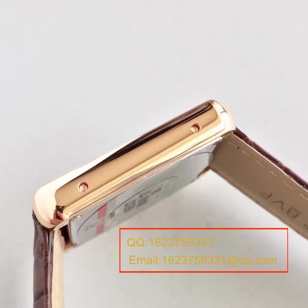 【视频解析】K11出品 Cartier  坦克 top 女表（金色_玫瑰金版本）W5200025/W5200024 wrist watches  / KAD008B