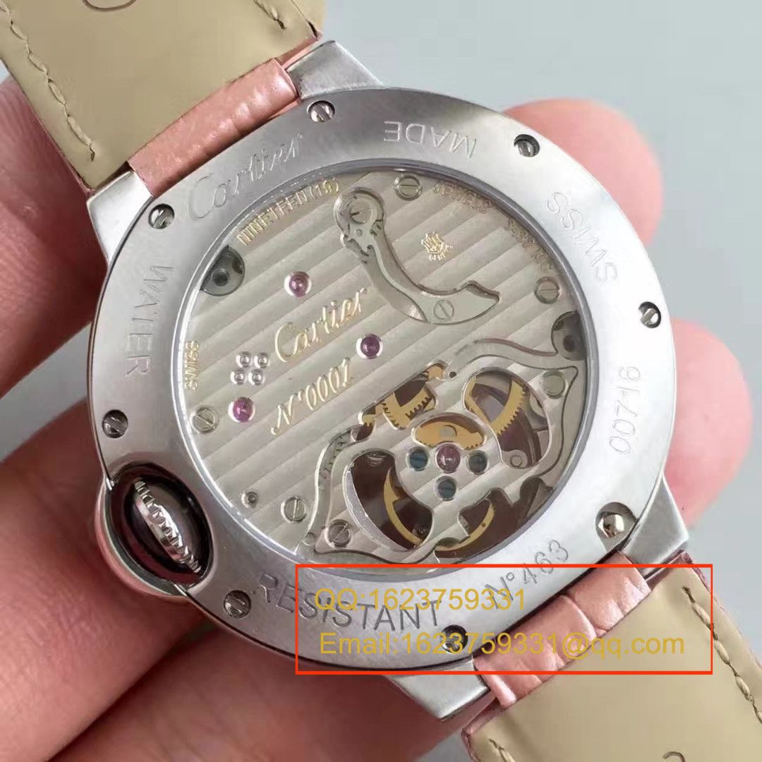 【TF Factory  Perfect  High quality  Replica Watches 】 Cartier  创意宝石 wrist watches 系列HPI00716女表（满天星 Tourbillon ） / K081
