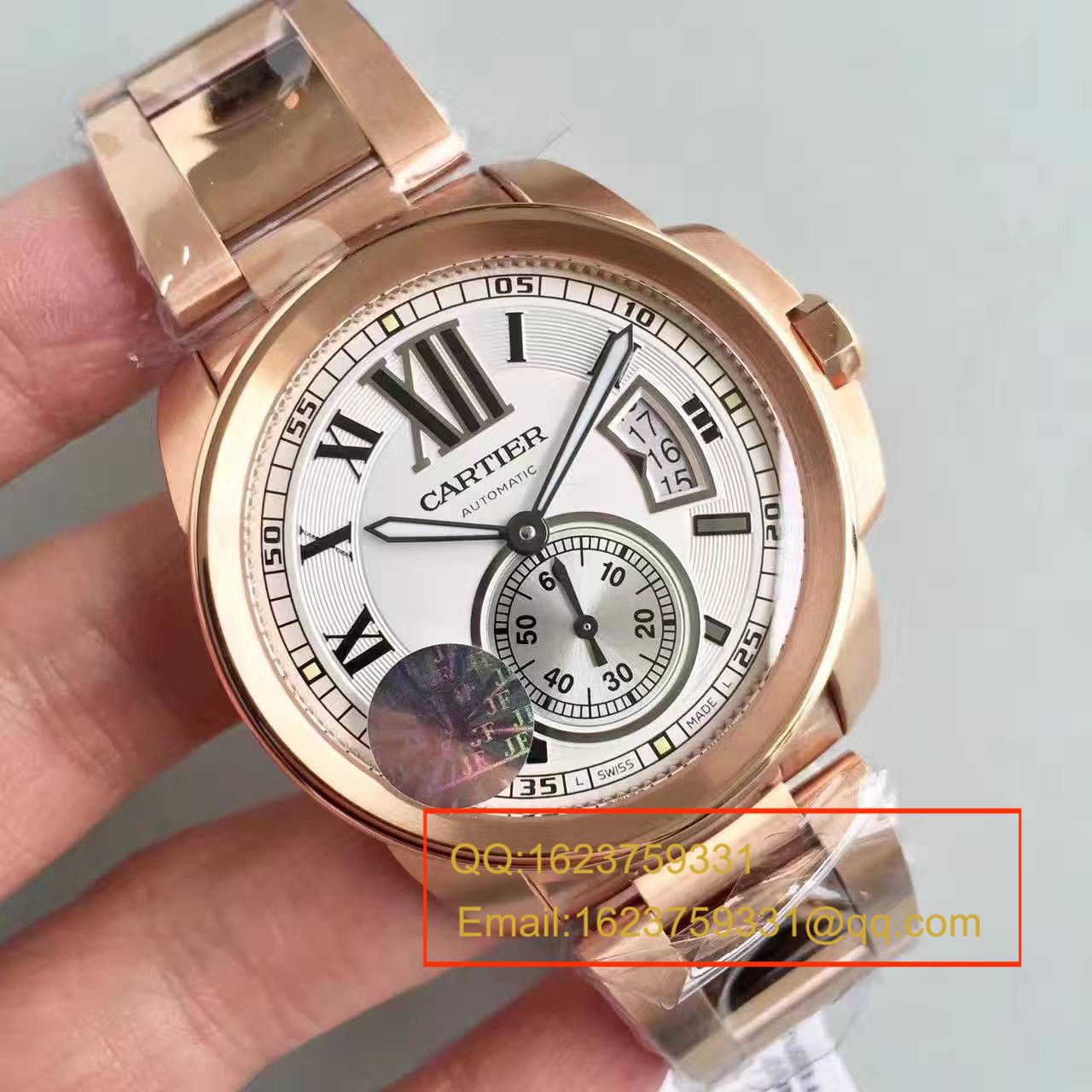 【JF1:1 High quality  Replica Watches 】 Cartier  CALIBRE DE  Cartier  系列W7100018 wrist watches  / K039