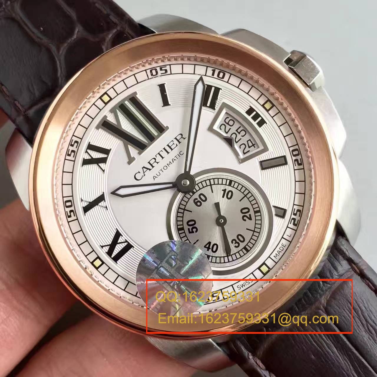 【JF Factory  Perfect  Replica Watches 】 Cartier  卡历博系列W7100039 wrist watches  / K028