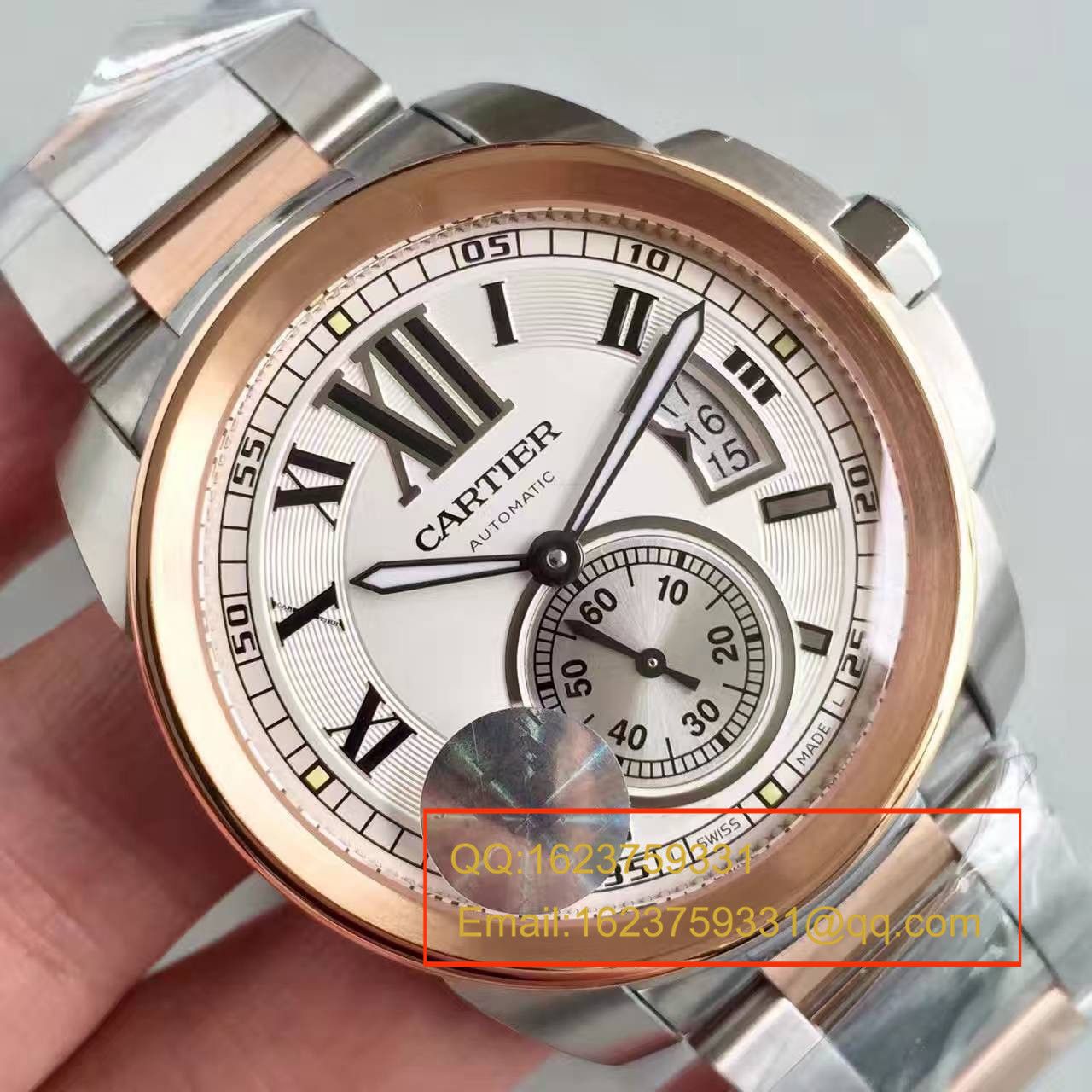 【JF Factory  Perfect  High quality  Copy  Watches 】 Cartier  卡历博 系列W7100036 wrist watches  / KDY012