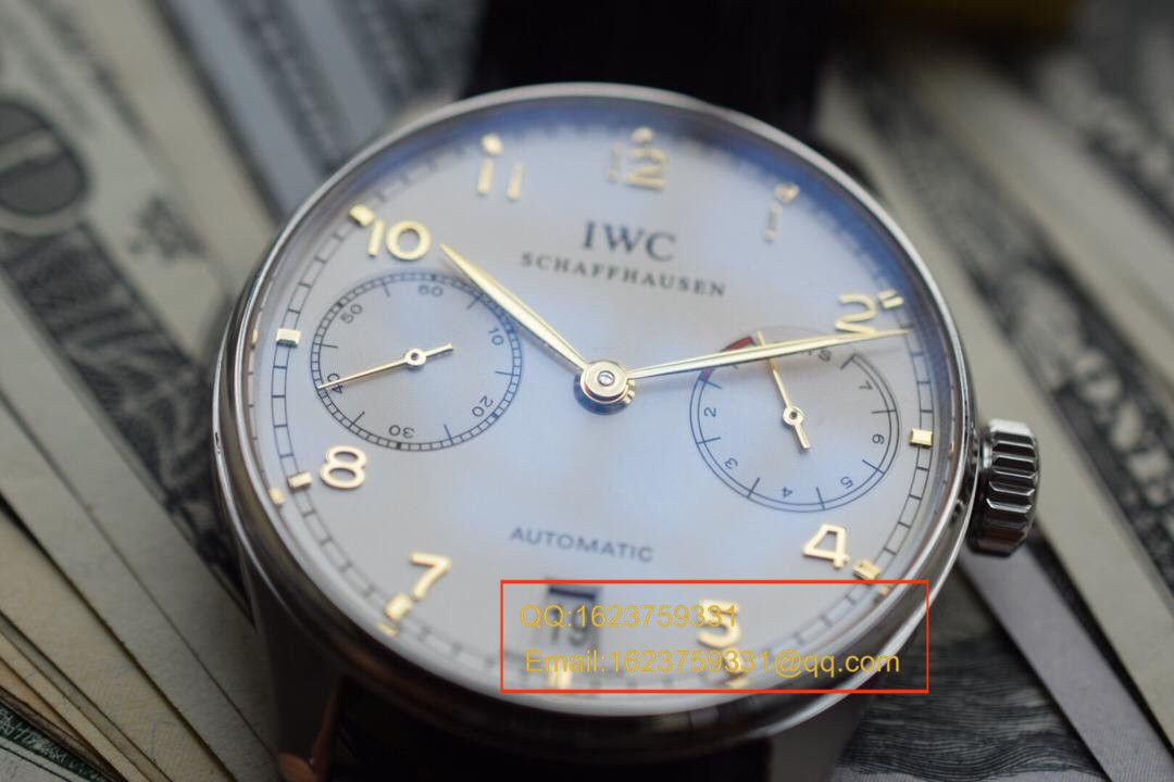 【ZF Factory  High quality 1:1 Knockoff  Watches 】IW500114 IWC 葡七V5版！同步专柜新葡七《 IWC 七日链》 / WG255