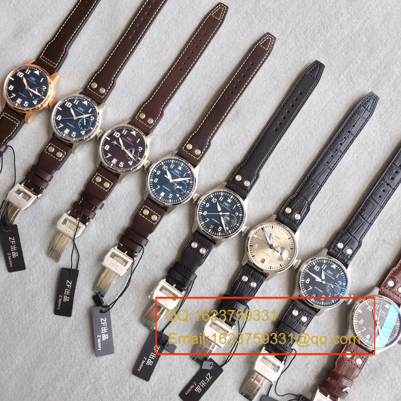 【ZF Factory  High quality  Copy  Watches 】 IWC 飞行员系列《圣艾修佰里系列》IW500422 wrist watches  / WG249