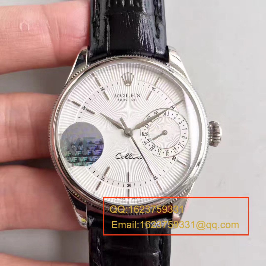 【VF Factory  Perfect  Replica Watches 】 Rolex 切利尼系列50519白盘/黑盘/玫瑰金四色可选 wrist watches  / R152