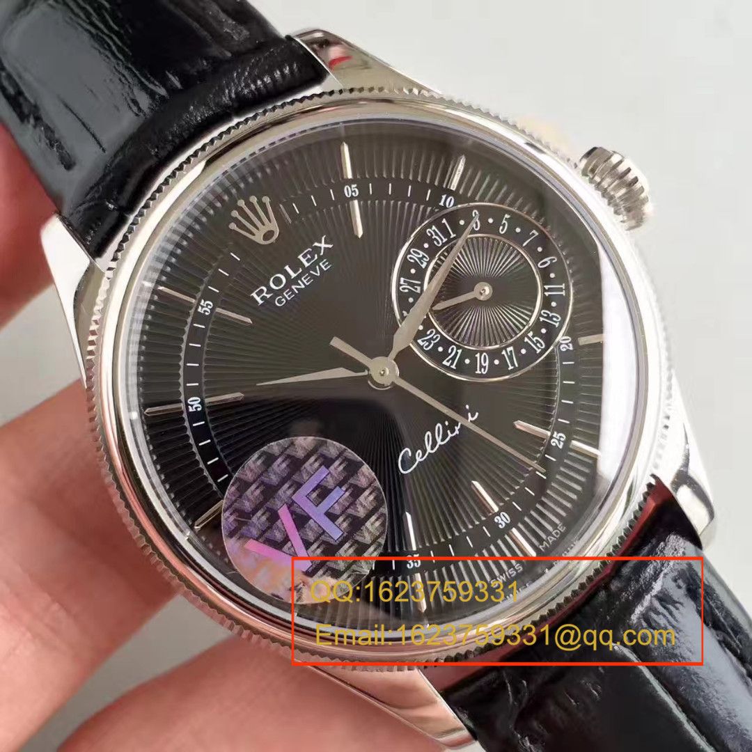 【VF Factory  Perfect  Replica Watches 】 Rolex 切利尼系列50519白盘/黑盘/玫瑰金四色可选 wrist watches  / R152