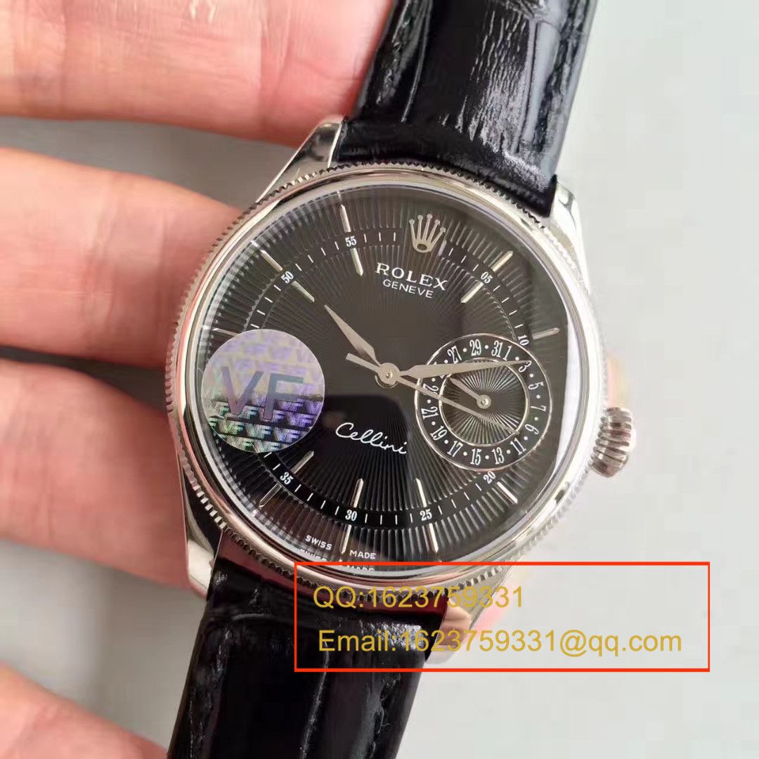 【VF Factory  Perfect  Replica Watches 】 Rolex 切利尼系列50519白盘/黑盘/玫瑰金四色可选 wrist watches  / R152