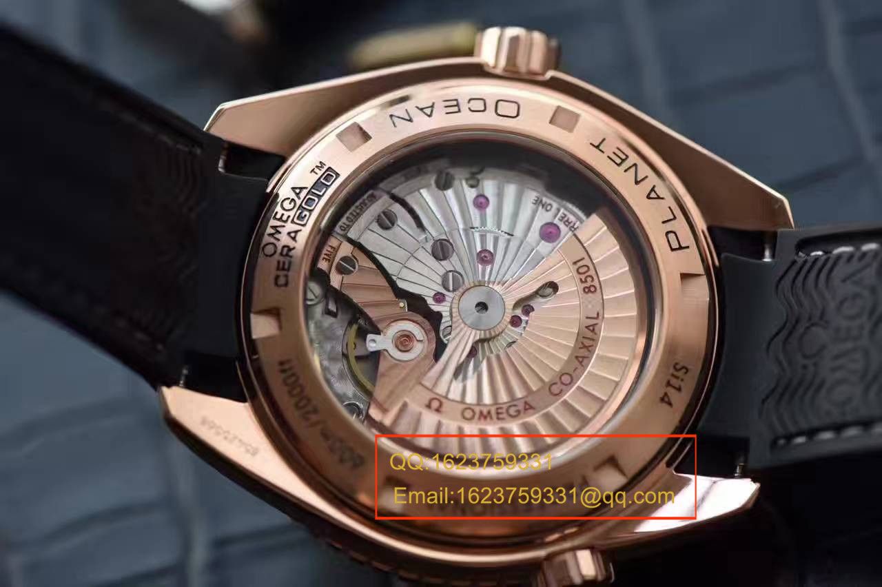 【独家视频测评KW Perfect  High quality  Replica Watches 】OMEGA Seamaster 海洋宇宙600米 wrist watches 系列 232.63.46.21.01.001男表 / MAH213